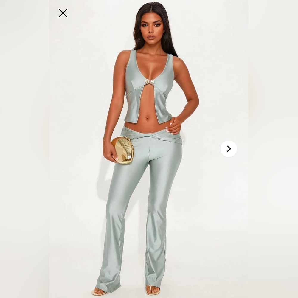 Charm Pant Set - Sage
